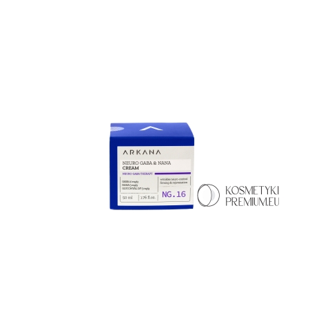 ARKANA Neuro Gaba And Nana Cream Neurokrem z kwasem GABA i NANA 50 ml